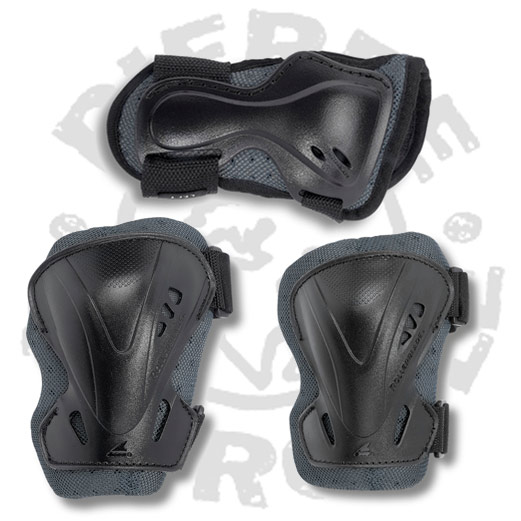 Pack de 3 protections Rollerblade JR Skate Gear Pierre qui Roule