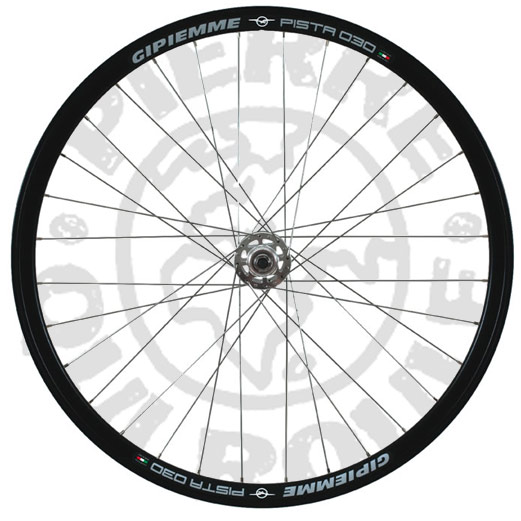 Paire De Roues Vélo Gipiemme Ambrosio Montréal – 36 Trous, Alu Rouge/argent, Vintage 80s