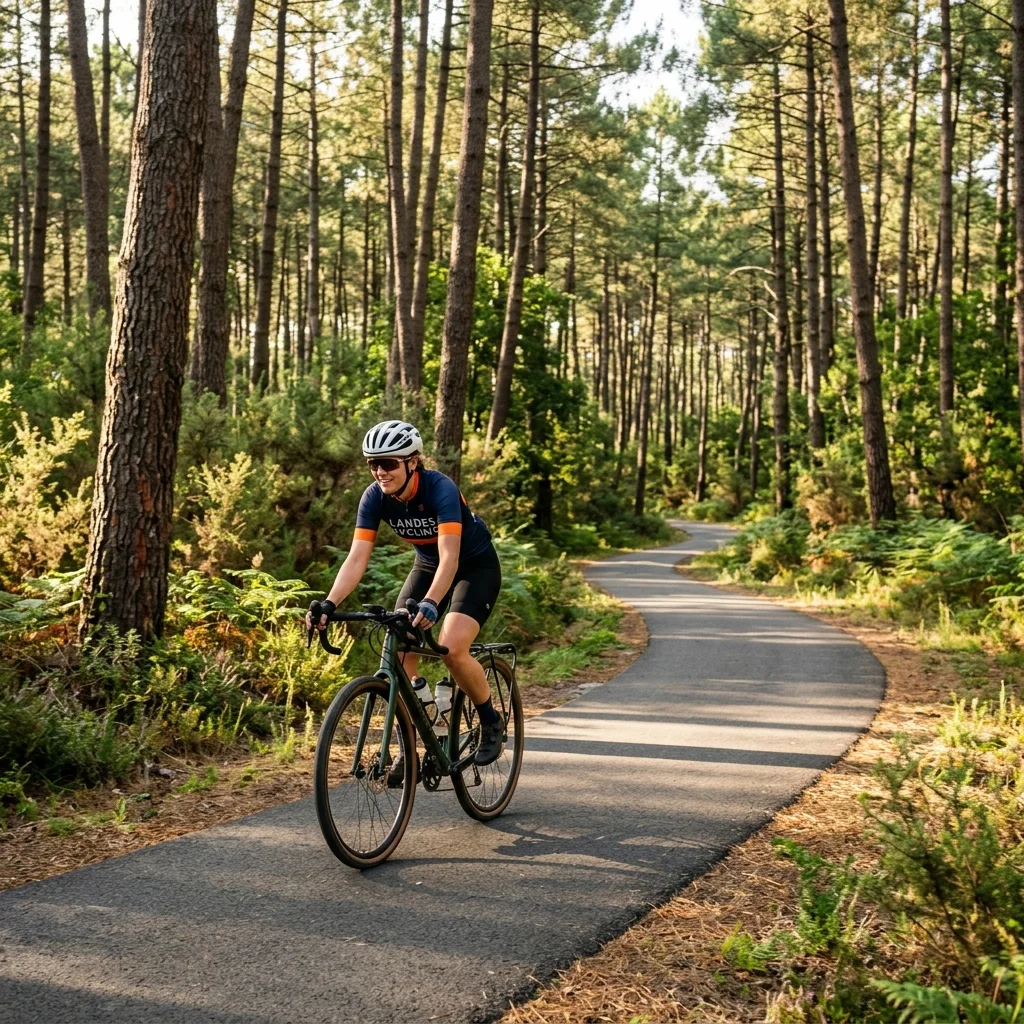 Bordeaux Arcachon cycling itinerary