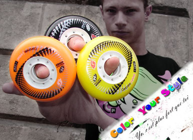 Nouvelles couleurs pour vos roues freeskate