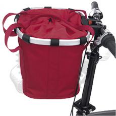 Panier Klickfix Bikebasket rouge