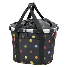 Panier Bikebasket noir a poids couleur