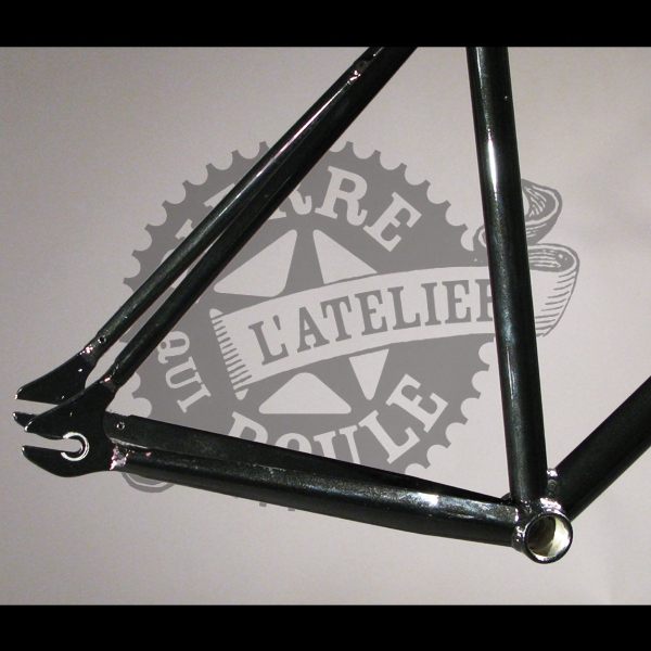Cadre vélo piste Look AL 464 P Proteam Black Glossy