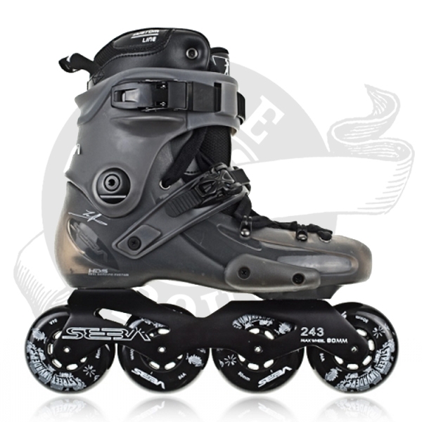 seba FR1 80 Rollers en ligne Noir/Noir